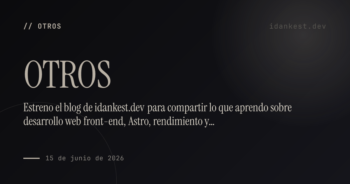 Bienvenida a mi blog