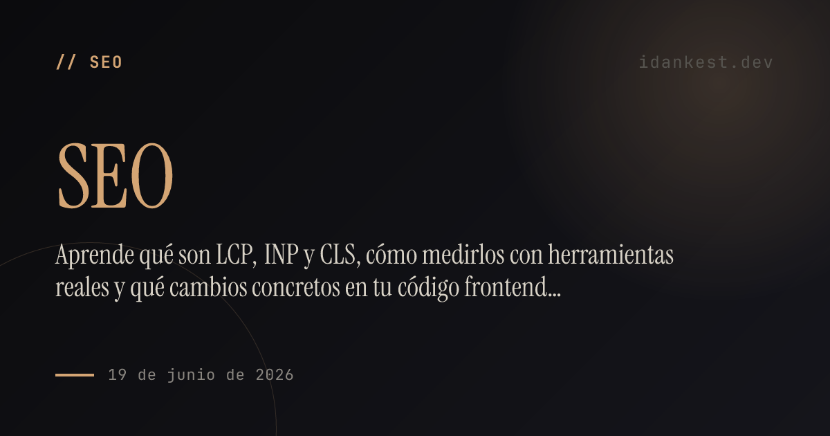 Core Web Vitals en 2025: La guía práctica para desarrolladores frontend